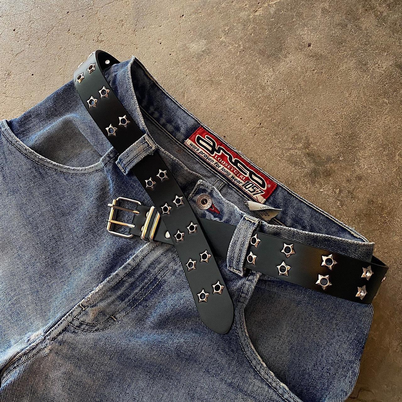 Black Studded Belt