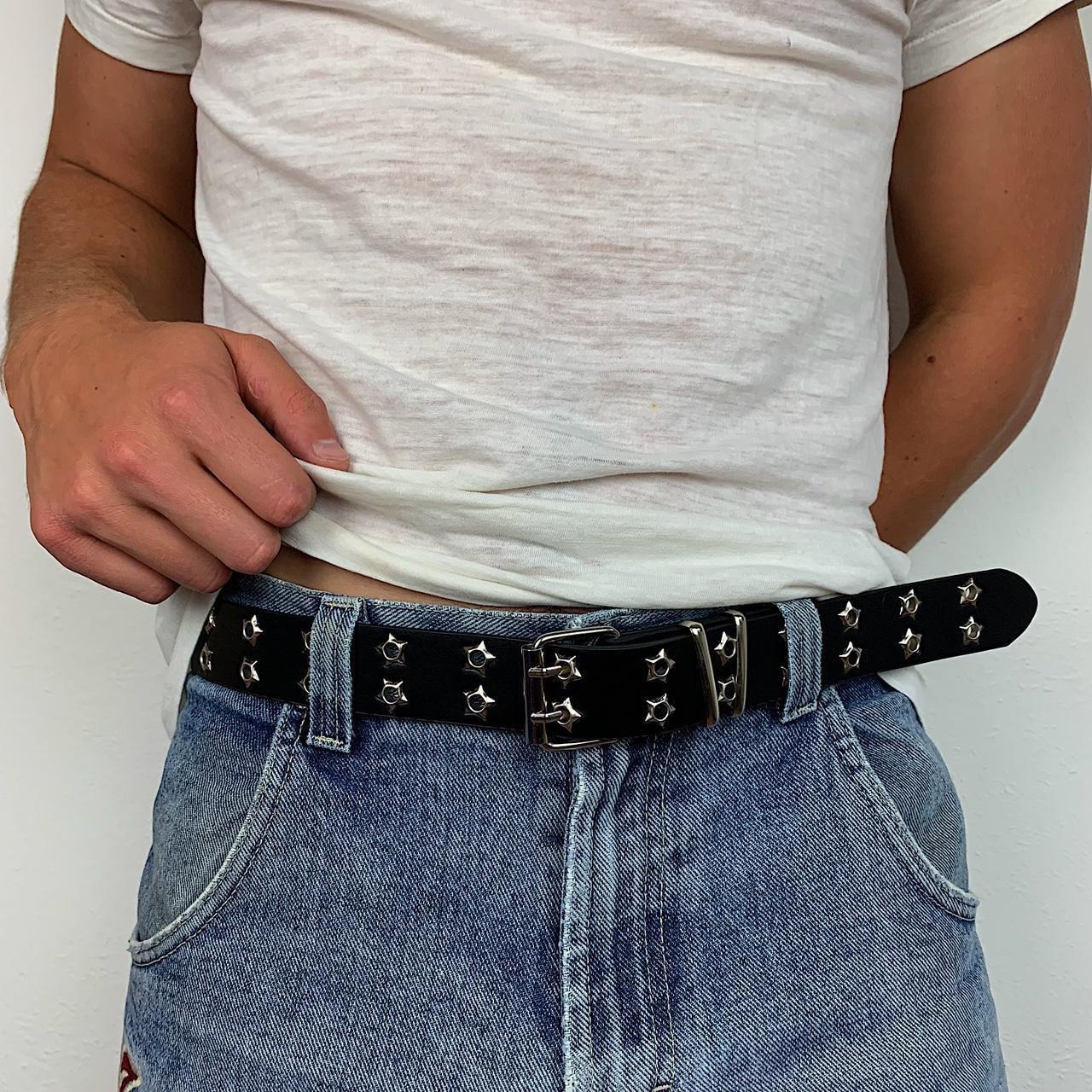 Black Studded Belt